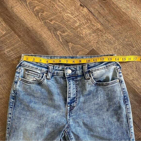 True Religion Jennie Curvy Jeans Mid Rise Skinny Raw Ankle - Picture 7 of 10